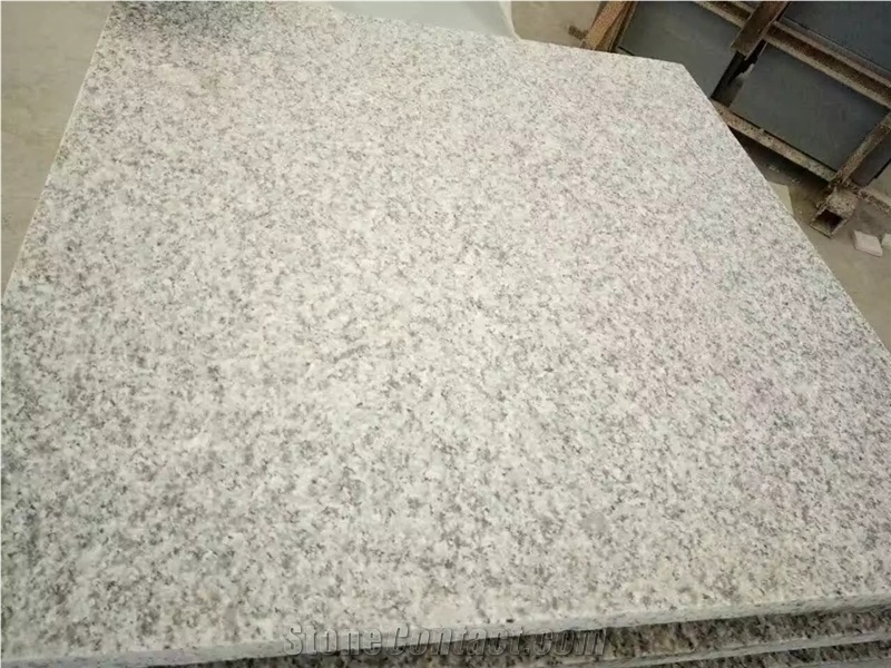 New G603 Sesame White Crystal Grey Bianco Grey Padang Light Flamed Tiles