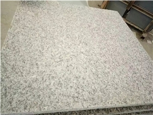 New G603 Sesame White Crystal Grey Bianco Grey Padang Light Flamed Tiles