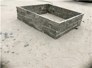 Quartzite Black Green Yellow White Rustic Wall Stone Veneer Cladding, Ledge Stone, Corner Stone Quartzite Black Green Yellow White Rustic Wall Stone Veneer Cladding, Ledge Stone, Corner Stone