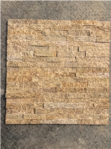 Quartzite Black Green Yellow White Rustic Wall Stone Veneer Cladding, Ledge Stone, Corner Stone