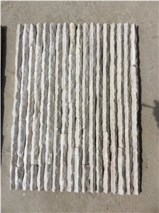 Quartzite Yellow Mixed White Marble Wall Stone Veneer, Ledge Stone, Corner Stone