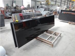 Star Galaxy Black Galaxy Polished Kitchen Countertop, Black Granite Kitchen Countertops