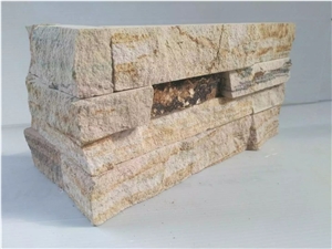 Yellow Sandstone Veneer Wall Stone, Ledge Stone,Cultured Stone