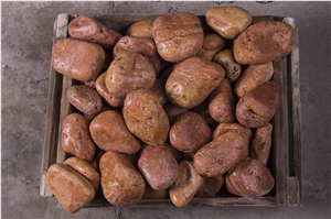 Travertine Pebbles Tumbled Travertine Pebbles Tumbled