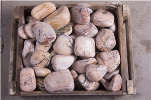 Travertine Pebbles Tumbled