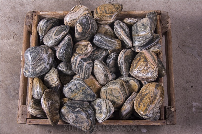 Travertine Pebbles Tumbled