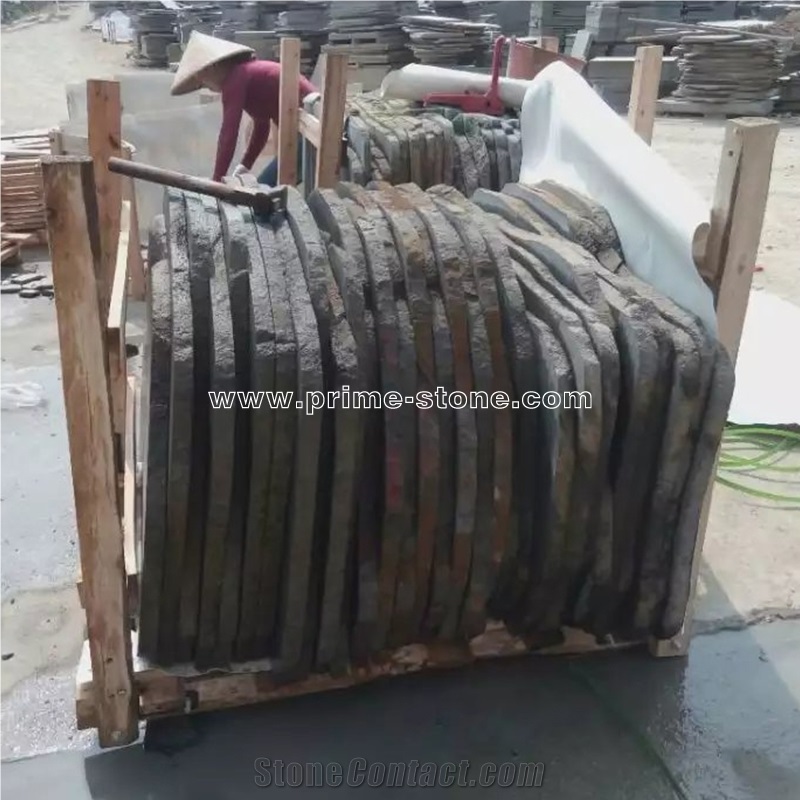 Zhangpu Black Basalt/ Basalt with Holes/ Maping/ Tiles/ Walling/ Flooring/ Pool Coping/ Zhangpu Basalt
