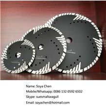 Diamond Turbo Segmented Saw Blade with Side Protection