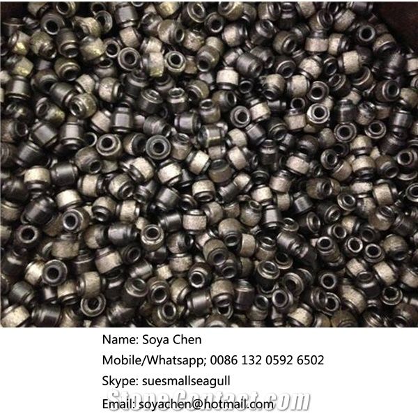 Vacuum Brazed Diamond Wire Saw and Beads for Stone Cutting