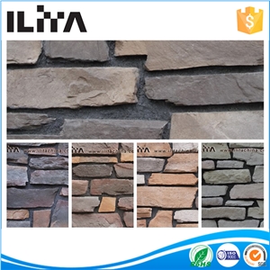 Durable Modeling Artificial Stone Veneer Cultured Stone Wall Stone