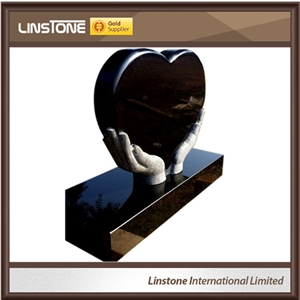 Absolute Black Granite Headstones for Tombstone