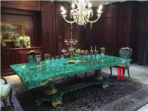 Green Malachite Price Semiprecious Stone Slabs for Sale