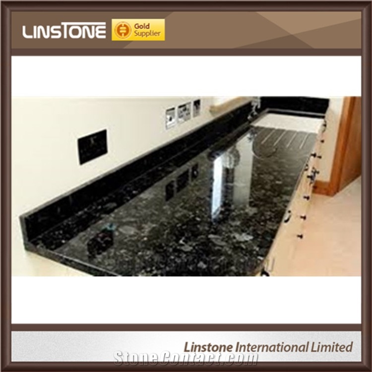Solid Surface Volga Bule Granite Kitchen Countertop