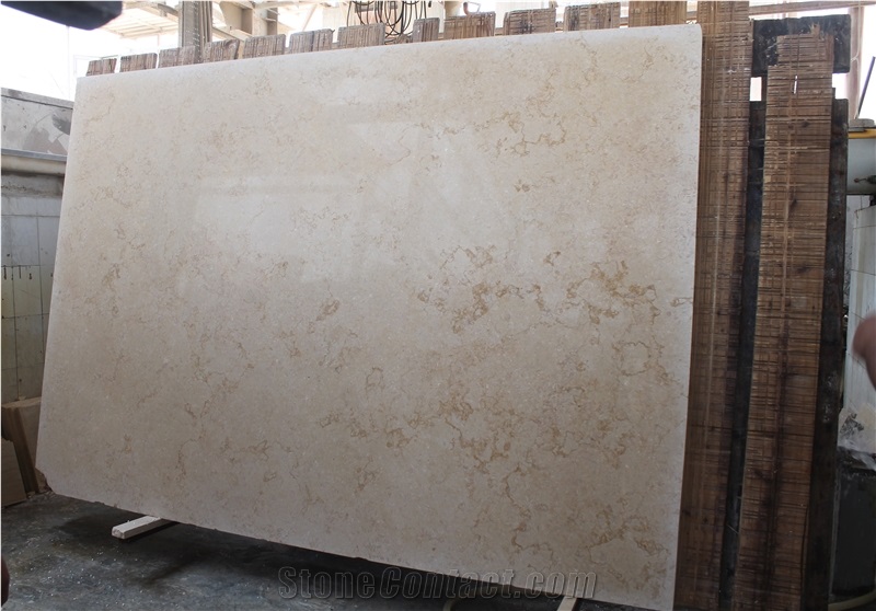 Egyptian Sunny Marble Tiles & Slabs, Beige Polished Flooring Tiles, Walling Tiles