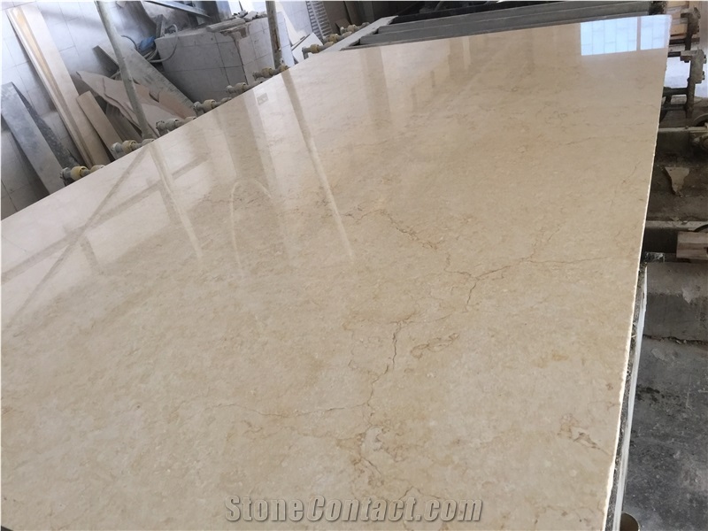 Egyptian Sunny Marble Tiles & Slabs, Beige Polished Flooring Tiles, Walling Tiles
