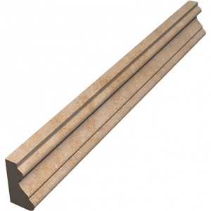 Classic Travertine Moulding, Beige Travertine Border Lines Classic Travertine Moulding, Beige Travertine Border Lines