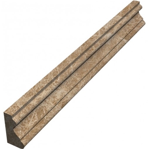 Light Emperador Marble Moulding, Brown Marble for Interior Border Lines Light Emperador Marble Moulding, Brown Marble for Interior Border Lines