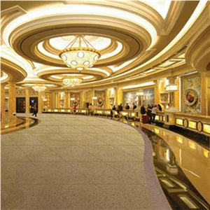 Almond Brown Color Quartz Stone Floor and Wall Surfaces for Residential and Commercial Use with High Compression Strength Made from Guangdong China Custom Size