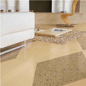 Canvas Color Engineered Quartz Floor Surface Tiles and Wall Tiles Cut to Size in High Quality at Wholesale