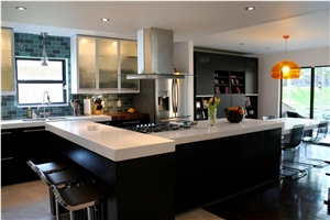 Engineered Quartz Surface Polished Quartz Stone for Bathroom Used for Countertop Worktop , High Quality from China