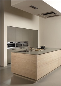 Hot Light Grey Artificial Quartz Stone Slab for Luxurious Flooring