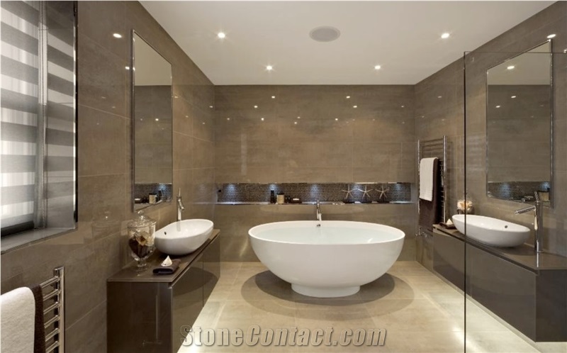 Lagos Azul Engineered Quartz Stone Floor and Wall Tiles for Interior Decoration