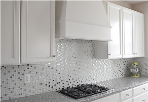 Stellar Grey and Black Quartz Countertops Tabletops for Kitchen Manmade in China Available in Custom Sizes