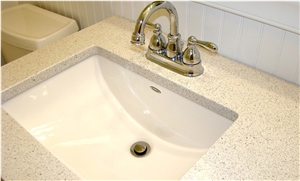 Stellar Sparkle White Artificial Quartz Bathroom Surfaces Vanity Tops Countertops in Custom Sizes Available Stellar Sparkle White Artificial Quartz Bathroom Surfaces Vanity Tops Countertops in Custom Sizes Available