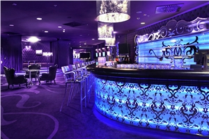 2016 Custom Design Commercial Led Bar Counter/ Bar Desk/Bar Table
