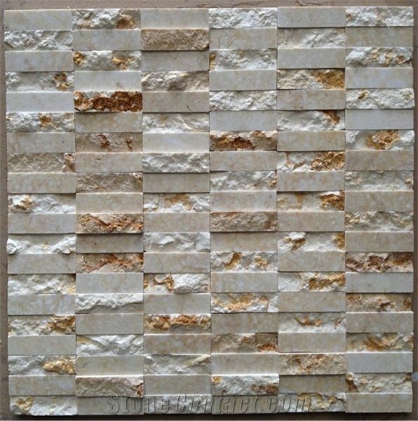Ramsis Gold,Sunny Yellow,Golden Marble,Sunny Gold,Oro,Medium,Sunny Light, Dark,Giallo Sunny Marble,Giallo Ducale,Giallo Egypto,Split Face Polished 15*48mm Marble Mosaic for Wall,Floor,Bathroom.Interio