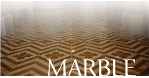 Natural Stone Flooring, Pattern, Waterjet