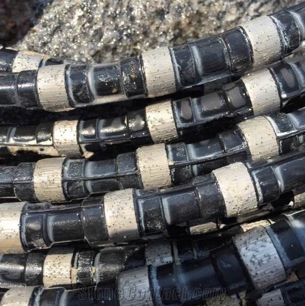 Durable Diamond Wire Saw For Granite Stone Cutting