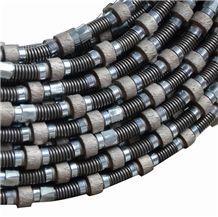 Spring Connected Diamond Wire Saw Rope
