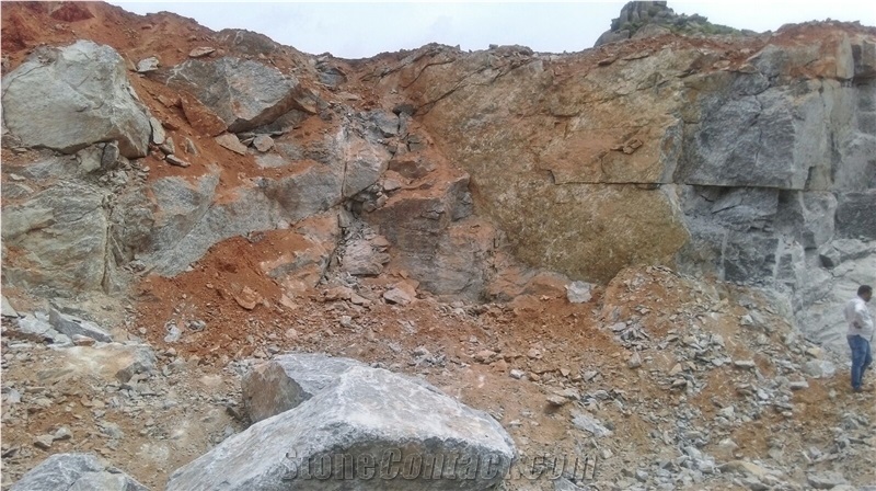 Construction Stone, Grey Basalt Blocks