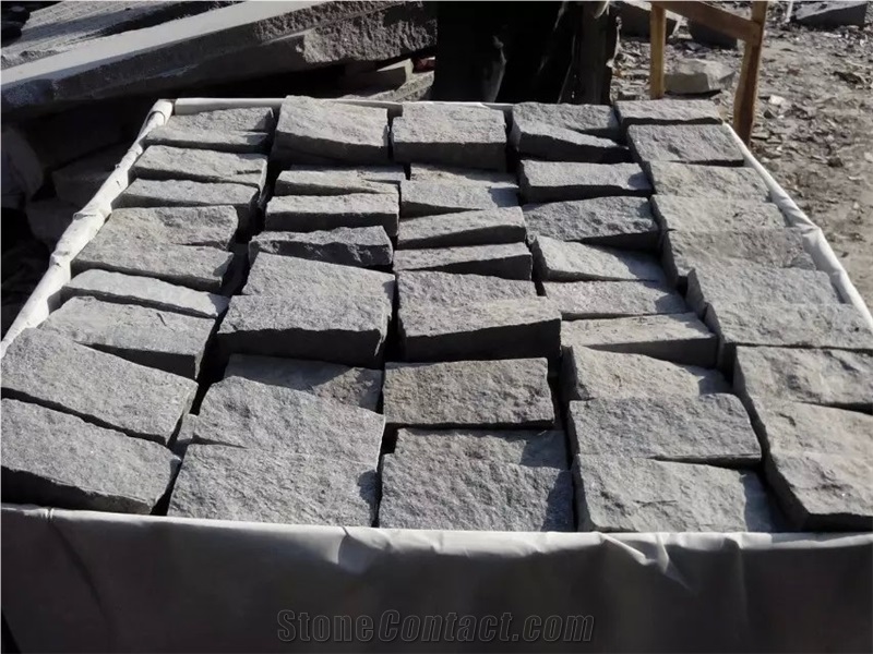 10cm G654 Natural Surface Cubes/ Grey Granite Natural Surface Cubes/ China Impala Natural Surface Cubes/Padang Dark Natural Surface Cubes