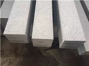 15cm G654 China Sesame Black Impala Black Panddang Black Bushhammered Kerbs/ Kerbstone /Curbs for Road Side Stone Exteroir Paving Stone