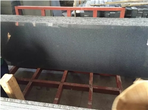 2cm Flamed G654 Granite Countertops/Padang Dark Kitchen Countertop/Impala Black Kitchen Bar Top/Sesame Black Kitchen Worktops