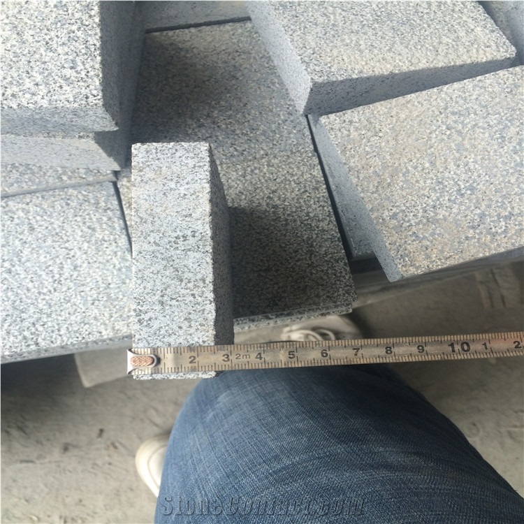 3cm G654 Cubes/ Grey Granite Bushhamered Cubes/ China Impala Bushhamered Cubes/Padang Dark Bushhamered Cubes Stone