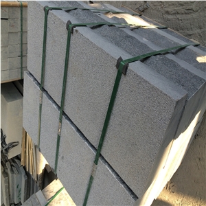 5cm G654 Bush Hammered Steps/Granite Srairs Treads/Padang Dark Granite Stair Riser