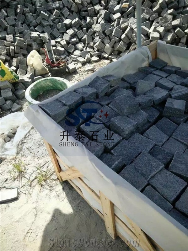 5cm G654 Natural Surface Cubes/ Grey Granite Natural Surface Cubes/ China Impala Natural Surface Cubes/Padang Dark Natural Surface Cubes