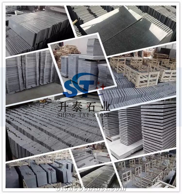 5cm G654 Natural Surface Cubes/ Grey Granite Natural Surface Cubes/ China Impala Natural Surface Cubes/Padang Dark Natural Surface Cubes