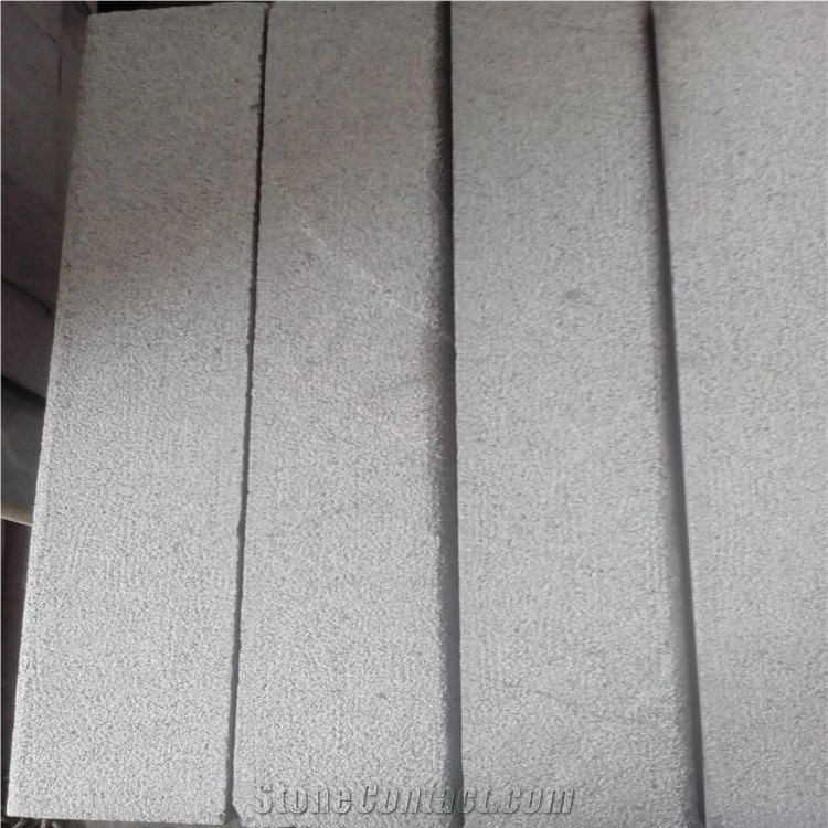 Bush Hammered G654 Kerbstones/Padang Dark Bush Hammere Kerb Stone/Impala Black Bush Hammered Curbstone/Sesame Black Bush Hammered Kerbs