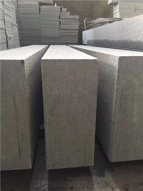 Bush Hammered Surface Stones/Kerb Stone Granite G654/Chinese Granite Side Stone