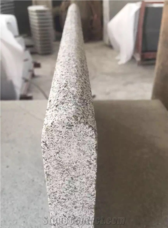 Flamed Granite Stairs Riser/Grey G654 Granite Stair Treads/China Granite Steps