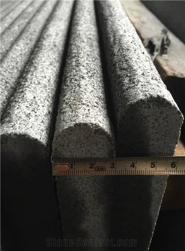 Flamed Granite Stairs Riser/Grey G654 Granite Stair Treads/China Granite Steps