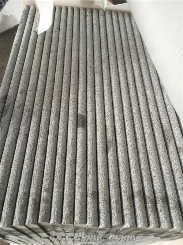 Flamed Granite Stairs Riser/Grey G654 Granite Stair Treads/China Granite Steps