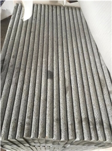 Flamed Granite Stairs Riser/Grey G654 Granite Stair Treads/China Granite Steps