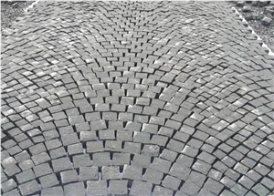 Flamed Surface Cube Stone/10x10cm Granite Chinese G654/Driveway Paving Stone
