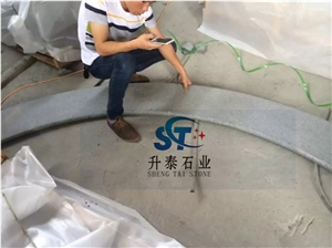 G654 Flamed Granite Pool Coping/Padang Dark Granite Floor Covering/Impala Black Granite Flooring/Sesame Black Granite