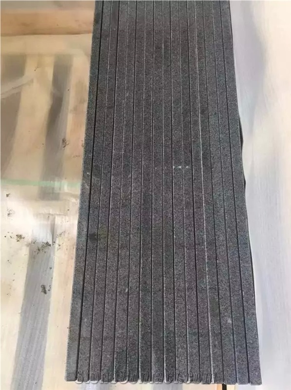 G654 Flamed Steps /Impala Black Flamed Staircase/Sesame Black Flamed Stair Rise/Padang Dark Flamed Stair Riser